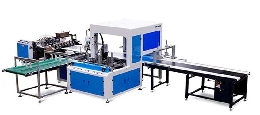  Gluing and Automatic Positioning System For Box/Case Dual-Purpose