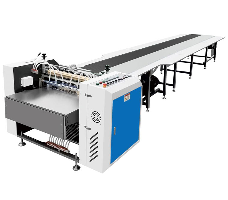 /Fully Automatic Double Feeder Gluing Machine