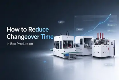 How to reduce changeover time in rigid box production line